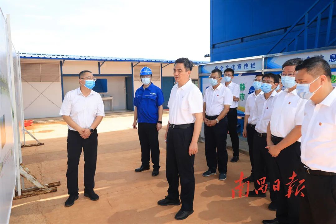 李红军调研红谷滩区南部重大重点项目乐鱼（中国）情况